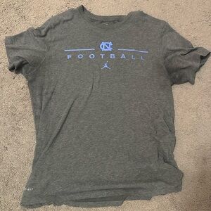 Nike Dri Fit UNC Football T Shirt